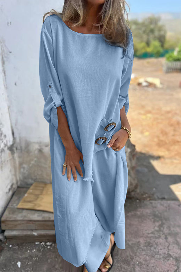 Jamilah Linen Blend Set