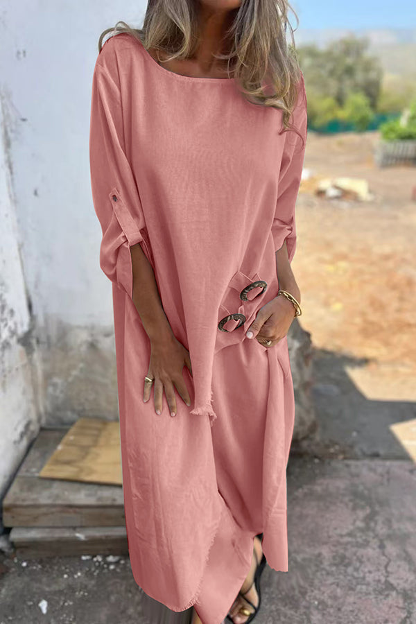 Jamilah Linen Blend Set